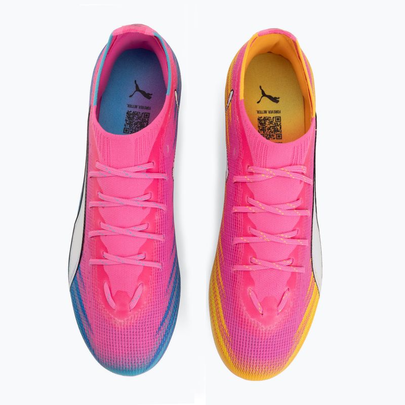 Футболни обувки PUMA Ultra 6 Pro FG/AG poison pink/puma wht/sunstream/bright aqua/puma blk 5