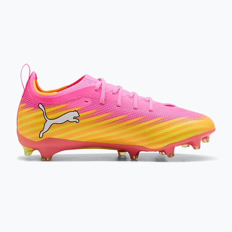 Детски футболни обувки PUMA Ultra 6 Pro Jr FG/AG poison pink/puma wht/sunstream/bright aqua/puma blk 2