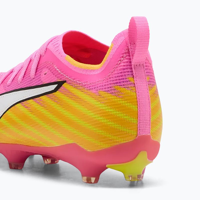 Детски футболни обувки PUMA Ultra 6 Pro Jr FG/AG poison pink/puma wht/sunstream/bright aqua/puma blk 5