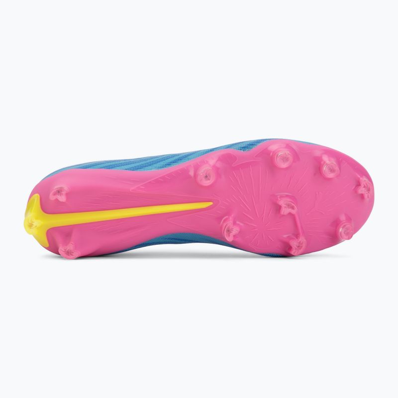 Детски футболни обувки PUMA Ultra 6 Pro Jr FG/AG poison pink/puma wht/sunstream/bright aqua/puma blk 4