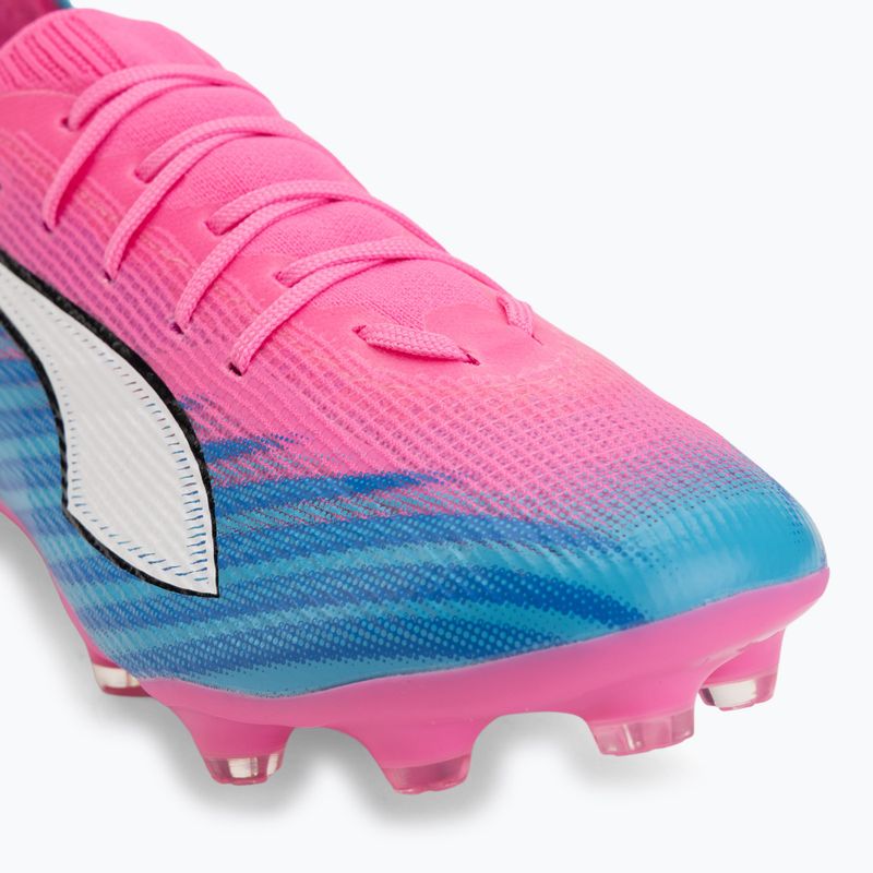 Детски футболни обувки PUMA Ultra 6 Pro Jr FG/AG poison pink/puma wht/sunstream/bright aqua/puma blk 7