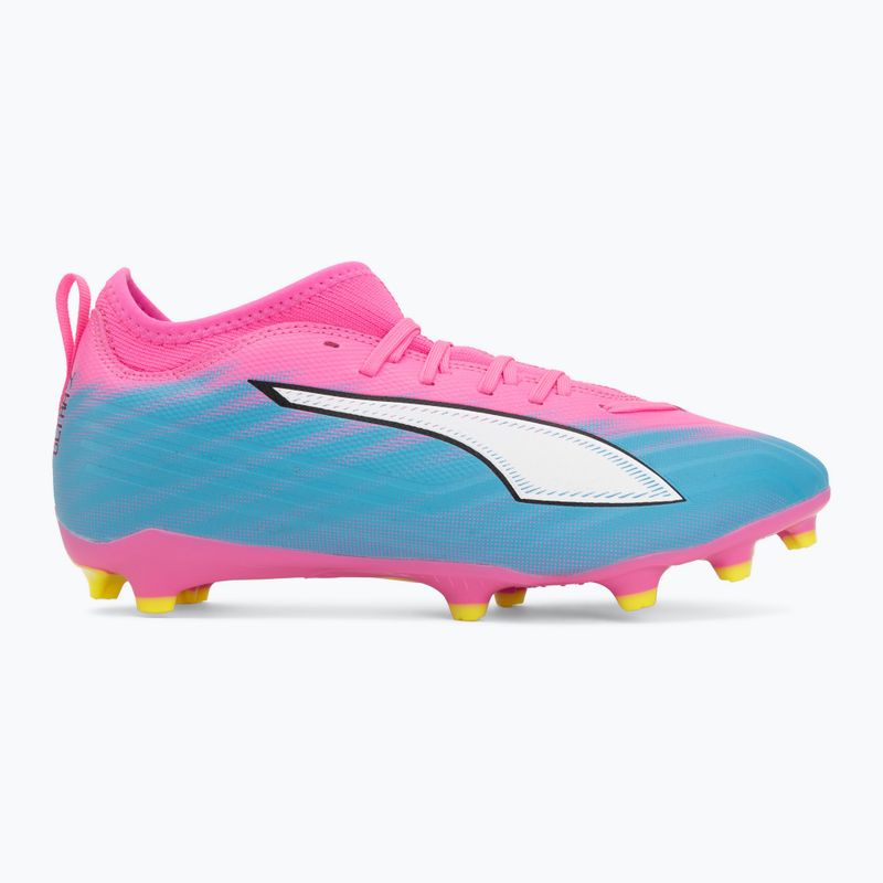 Детски футболни обувки PUMA Ultra 6 Match FG/AG Jr poison pink/puma wht/sun stream/bright aqua/puma blk 2