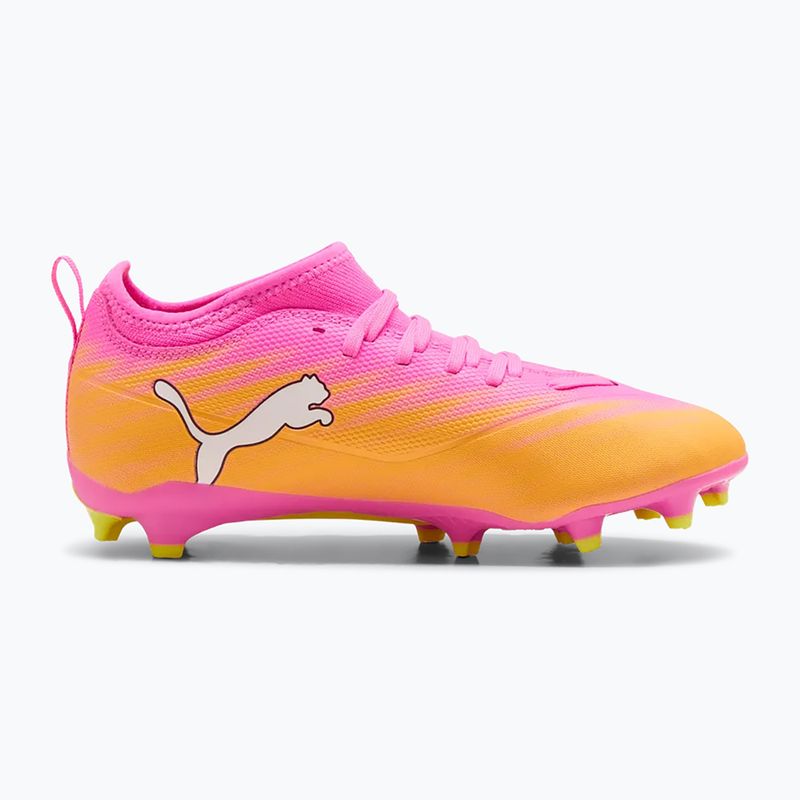 Детски футболни обувки PUMA Ultra 6 Match FG/AG Jr poison pink/puma wht/sun stream/bright aqua/puma blk 2