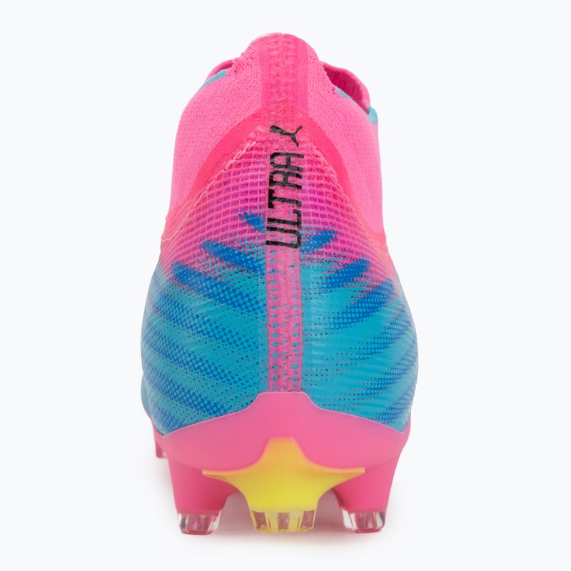 Футболни обувки PUMA Ultra 6 Match + FG/AG poison pink/puma wht/sun stream/bright aqua/puma blk 6