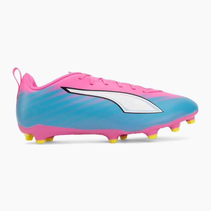 Детски футболни обувки PUMA Ultra 6 Play FG/AG Jr poison pink/puma wht/sun stream/bright aqua/puma blk 2