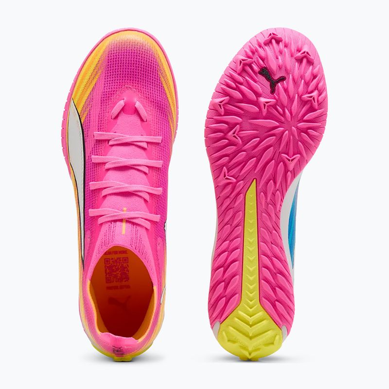 Футболни обувки PUMA Ultra 6 Match TT poison pink/puma wht/sun stream/bright aqua/puma blk 3