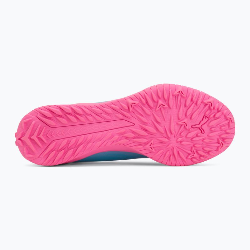 Детски футболни обувки PUMA Ultra 6 Play TT Jr poison pink/puma wht/sun stream/bright aqua/puma blk 4