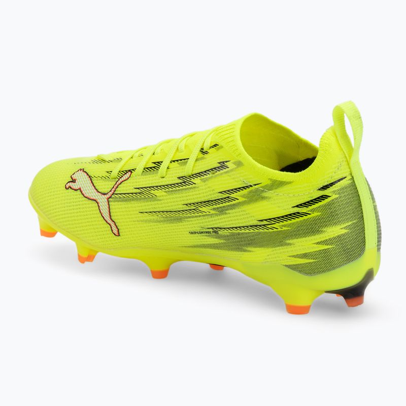 Футболни обувки PUMA Ultra 6 Pro Jr FG/AG yellow alert/puma black/glowing red/lime squeeze 3
