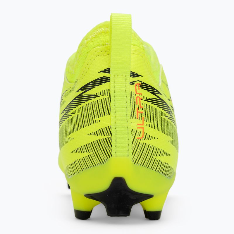 Детски футболни обувки PUMA Ultra 6 Match FG/AG Jr yellow alert/puma black/glowing red/lime squeeze 6