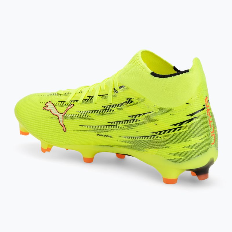 Футболни обувки PUMA Ultra 6 Match + FG/AG yellow alert/puma black/glowing red/lime squeeze 3