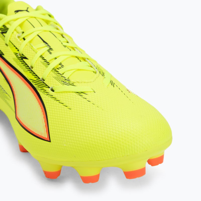 Футболни обувки PUMA Ultra 6 Play FG/AG yellow alert/puma black/glowing red/lime squeeze 7