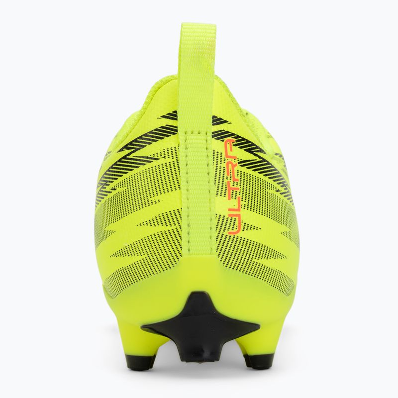 Детски футболни обувки PUMA Ultra 6 Play FG/AG Jr yellow alert/puma black/glowing red/lime squeeze 6