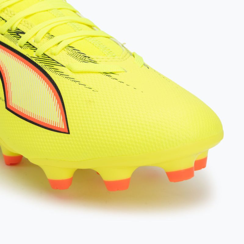 Футболни обувки PUMA Ultra 6 Play+ FG/AG yellow alert/puma black/glowing red/lime squeeze 7