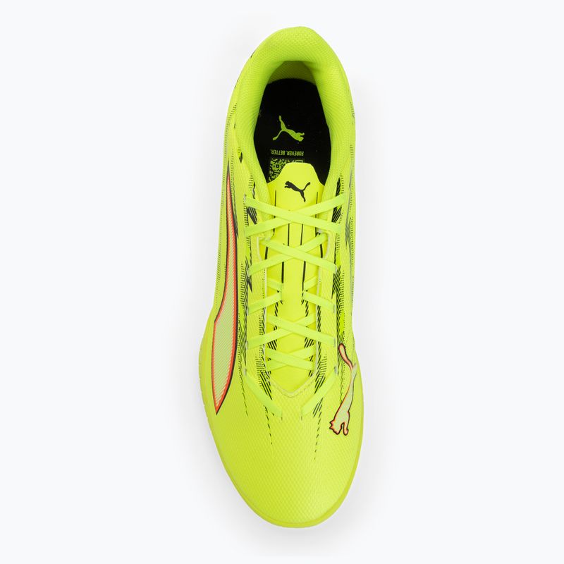 Футболни обувки PUMA Ultra 6 Play TT yellow alert/puma black/glowing red/lime squeeze 5