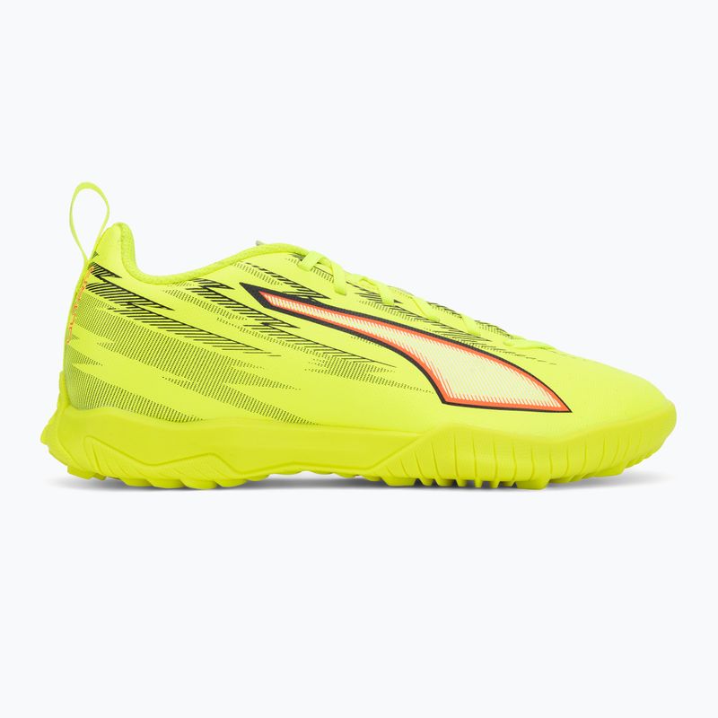 Детски футболни обувки PUMA Ultra 6 Play TT Jr yellow alert/puma black/glowing red/lime squeeze 2