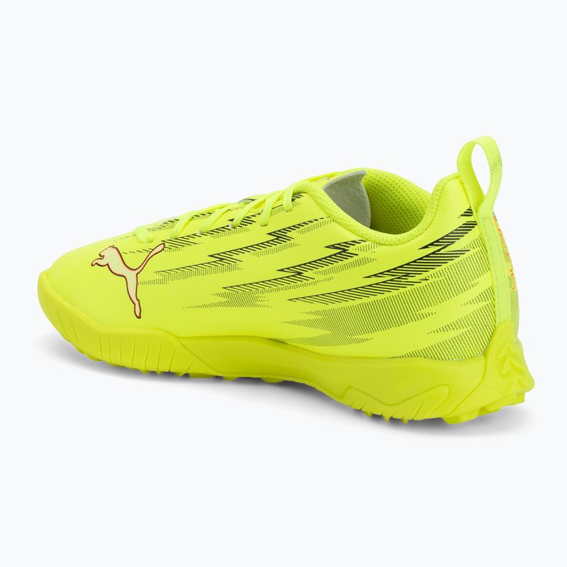Детски футболни обувки PUMA Ultra 6 Play TT Jr yellow alert/puma black/glowing red/lime squeeze 3