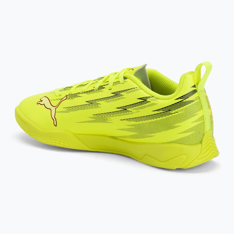 Детски футболни обувки PUMA Ultra 6 Play IT Jr yellow alert/puma black/glowing red/lime squeeze 3