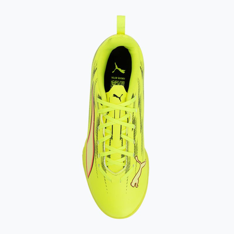 Детски футболни обувки PUMA Ultra 6 Play IT Jr yellow alert/puma black/glowing red/lime squeeze 5