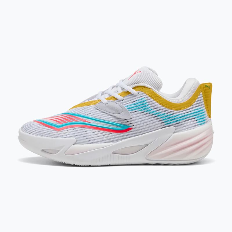 Баскетболни обувки PUMA All-Pro NITRO 2 puma white/sunblaze