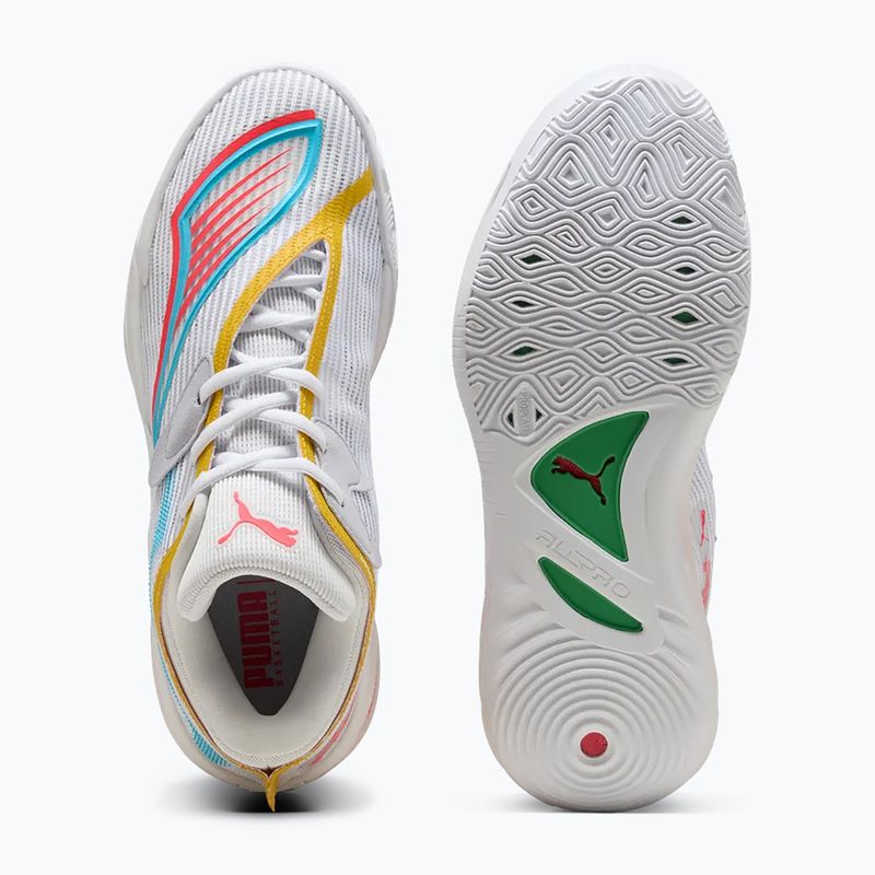 Баскетболни обувки PUMA All-Pro NITRO 2 puma white/sunblaze 4