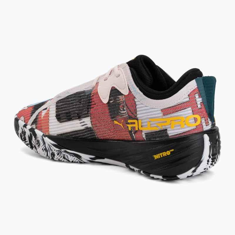 Баскетболни обувки PUMA All-Pro NITRO 2 puma black/jasmine flower 3