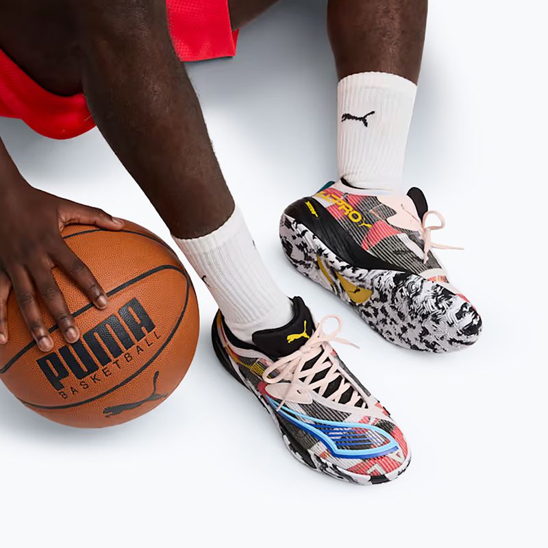 Баскетболни обувки PUMA All-Pro NITRO 2 puma black/jasmine flower 7