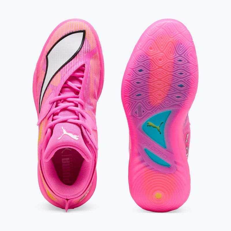 Баскетболни обувки PUMA All-Pro NITRO 2 Showtime poison pink/bright aqua/lime squeeze 3