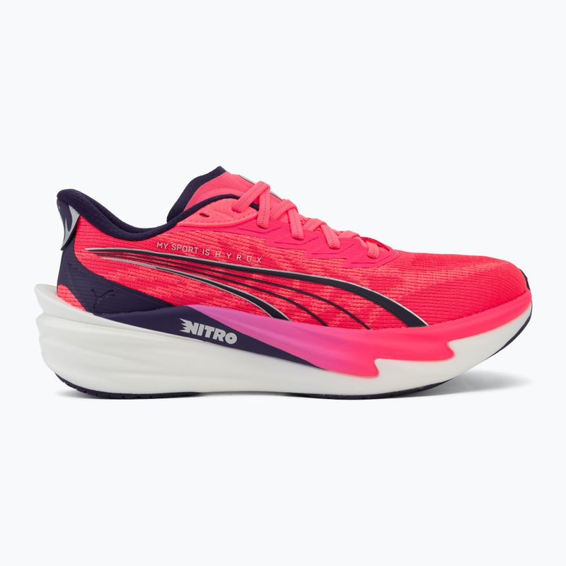 Обувки за бягане PUMA X Hyrox Deviate Nitro 4 pink 2