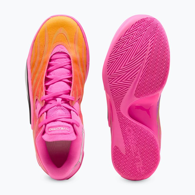 Баскетболни обувки PUMA All-Pro NITRO 2 Elite poison pink/ultra blue/lime squeeze 4