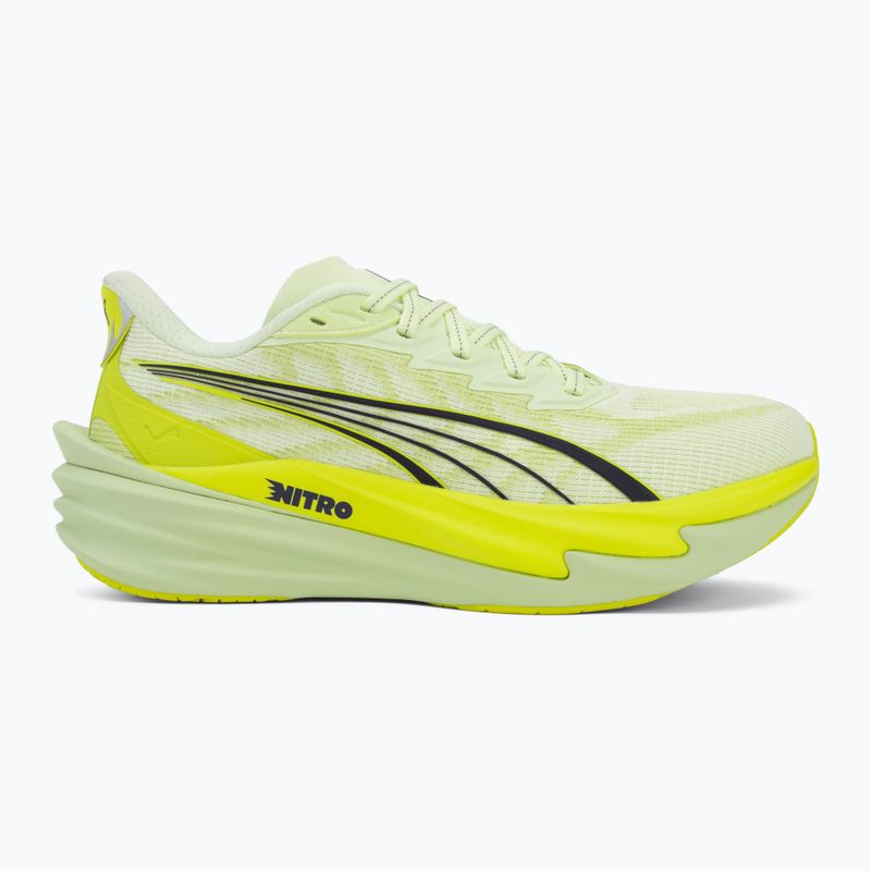 Дамски обувки за бягане PUMA Deviate Nitro 4 green 2