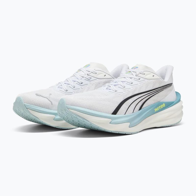 Мъжки обувки за бягане PUMA Deviate Nitro 4 white 3