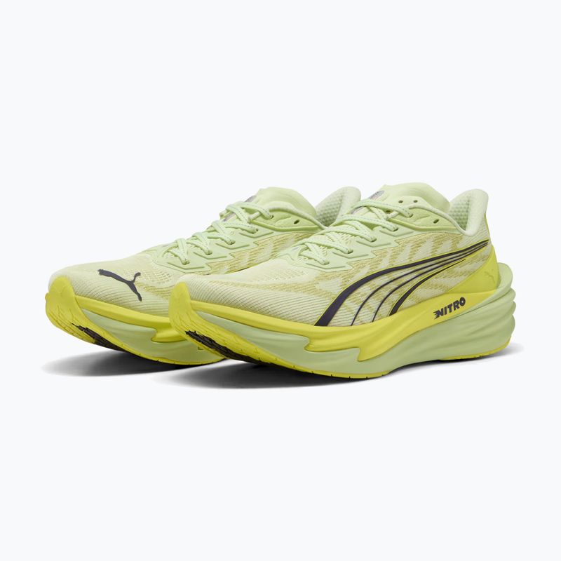 Мъжки обувки за бягане PUMA Deviate Nitro 4 green 3