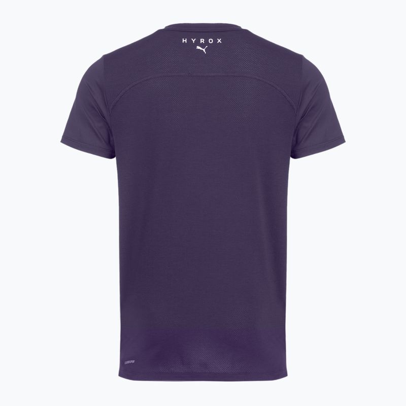 Мъжка тренировъчна тениска PUMA x HYROX Cloudspun Thermoadapt Tee лилава 2
