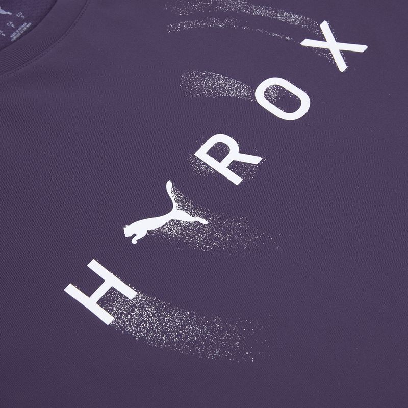 Мъжка тренировъчна тениска PUMA x HYROX Cloudspun Thermoadapt Tee лилава 3