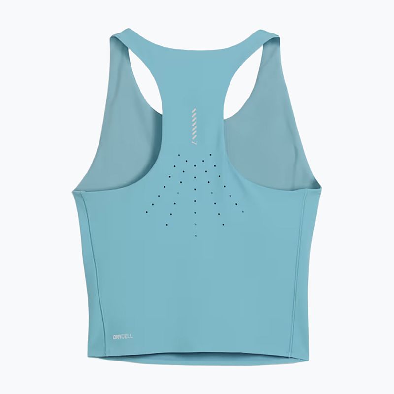 Дамски тренировъчен топ PUMA Lightspeed Crop baltic sea blue 6
