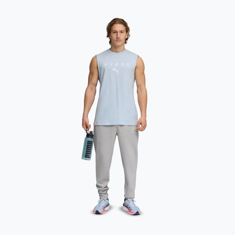 Мъжки тренировъчен потник PUMA x HYROX Cutoff Tank сив 2
