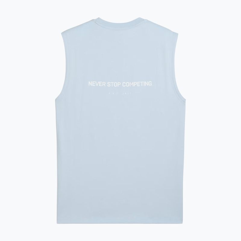 Мъжки тренировъчен потник PUMA x HYROX Cutoff Tank сив 5