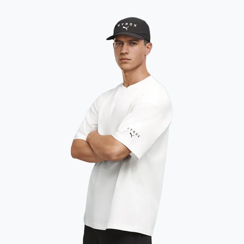 Мъжка тениска за тренировка PUMA Hyrox City Lifestyle Tee white 3