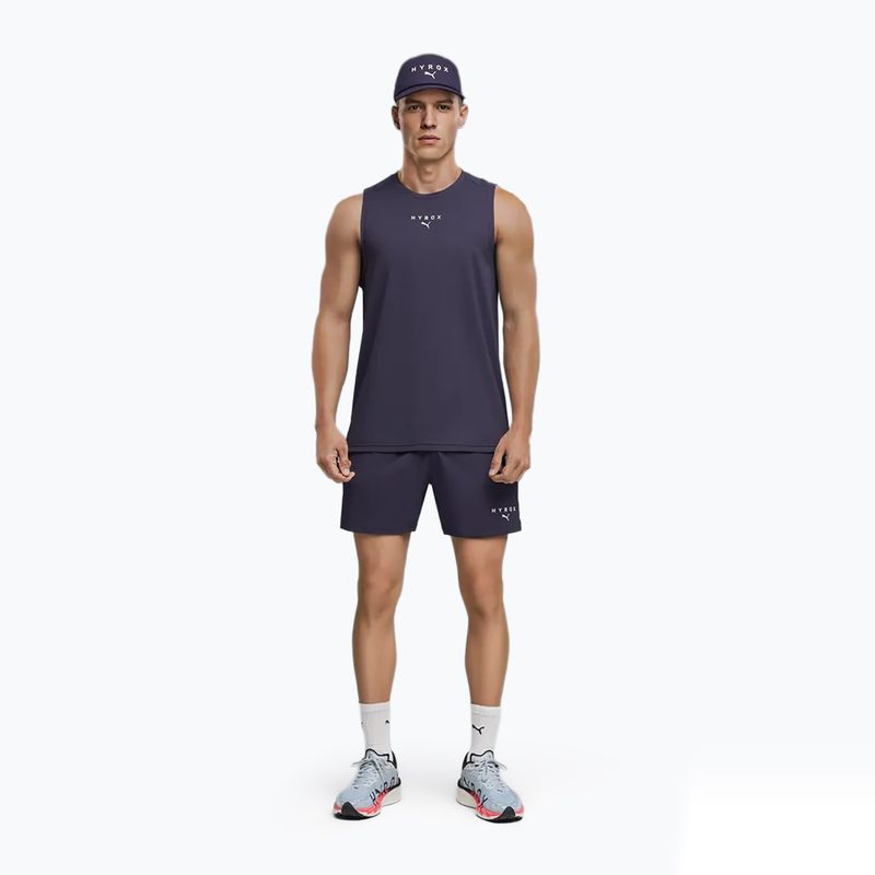 Мъжка тренировъчна тениска Puma Hyrox Dryelite Training Tank deep plum 2
