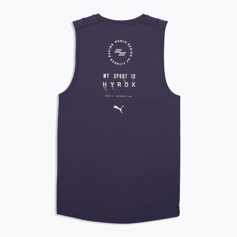 Мъжка тренировъчна тениска Puma Hyrox Dryelite Training Tank deep plum 5