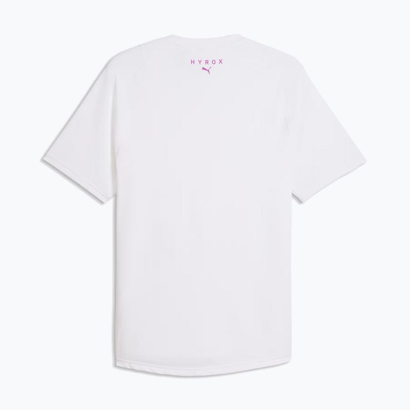 Мъжка тренировъчна тениска PUMA x HYROX Dryelite Training Tee бяла 2
