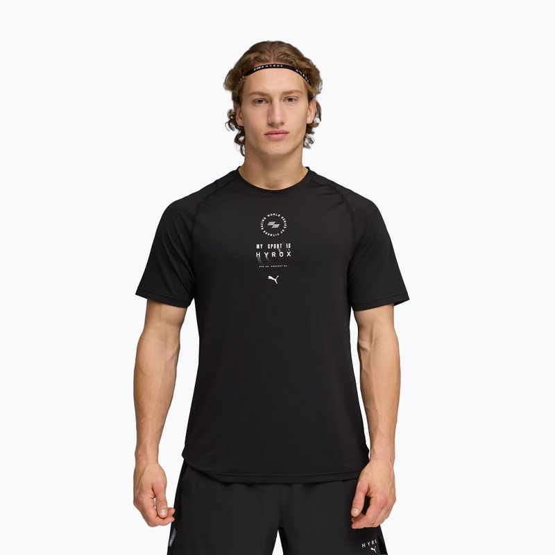 Мъжка тренировъчна тениска PUMA x HYROX Dryelite Training Tee черна