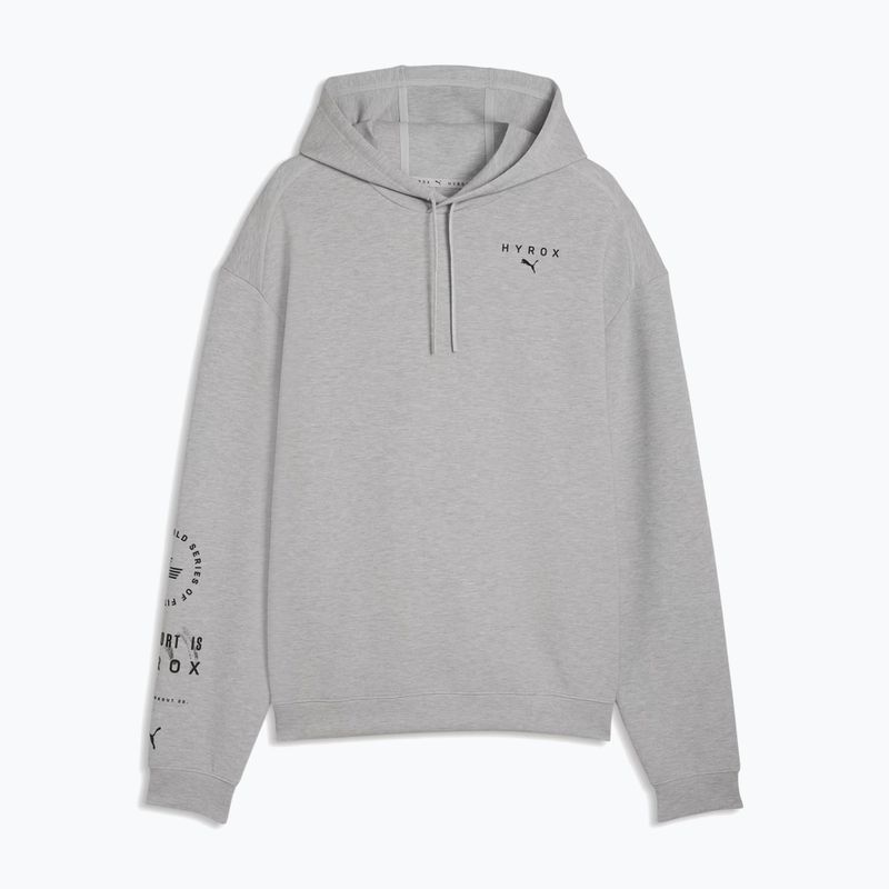 Мъжки суитшърт за тренировка PUMA Hyrox Cloudspun Hoodie grey