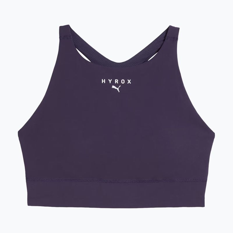 Спортен сутиен PUMA x HYROX Shapeluxe High Neck лилав 4