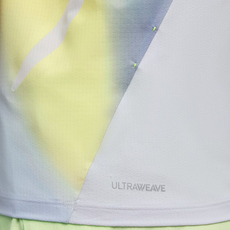 Дамска тениска за бягане PUMA Lightspeed Ultraweave Graphic Singlet silver mist 5