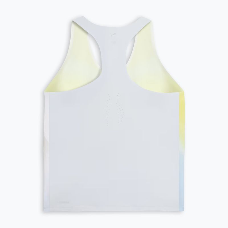 Дамска тениска за бягане PUMA Lightspeed Ultraweave Graphic Singlet silver mist 7