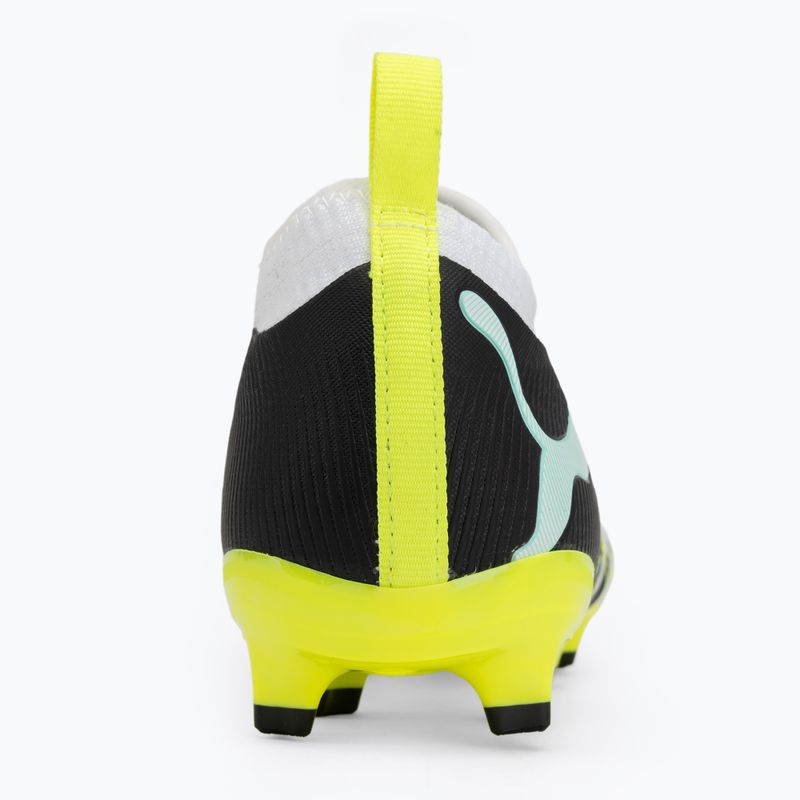 Детски футболни обувки PUMA Future 9 Match Creativity Fg/Ag Jr yellow alert/mint jelly/puma white/puma black 6