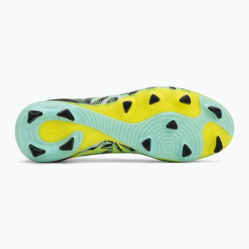 Футболни обувки PUMA Future 9 Pro Ctivity Fg/Ag yellow alert/mint jelly/puma white/puma black 4