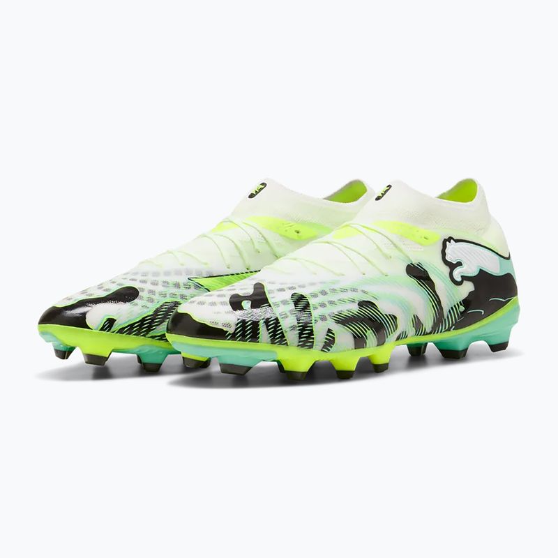 Футболни обувки PUMA Future 9 Pro Ctivity Fg/Ag yellow alert/mint jelly/puma white/puma black 10