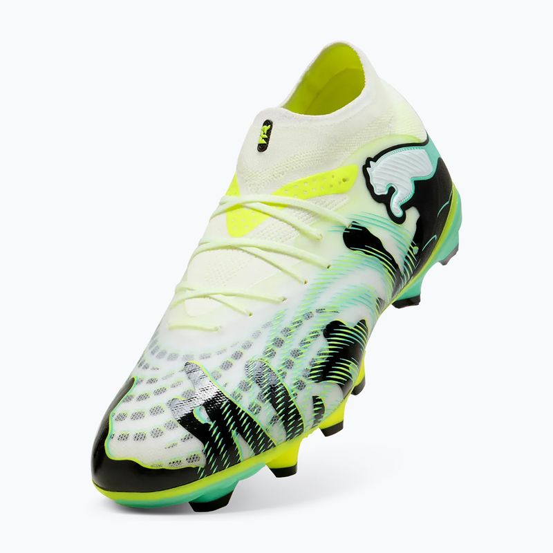 Футболни обувки PUMA Future 9 Pro Ctivity Fg/Ag yellow alert/mint jelly/puma white/puma black 12